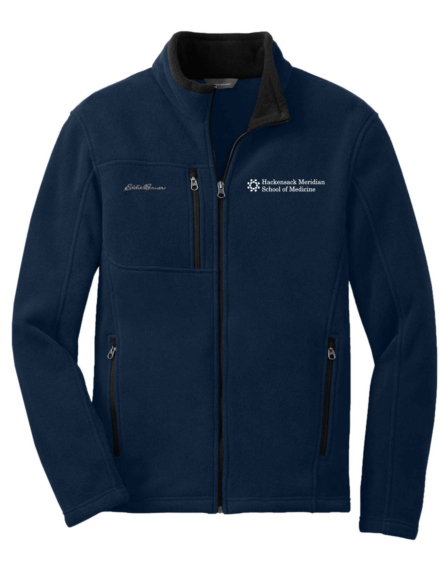 Eddie Bauer® Full-Zip Fleece Jacket with Embroidered School Logo