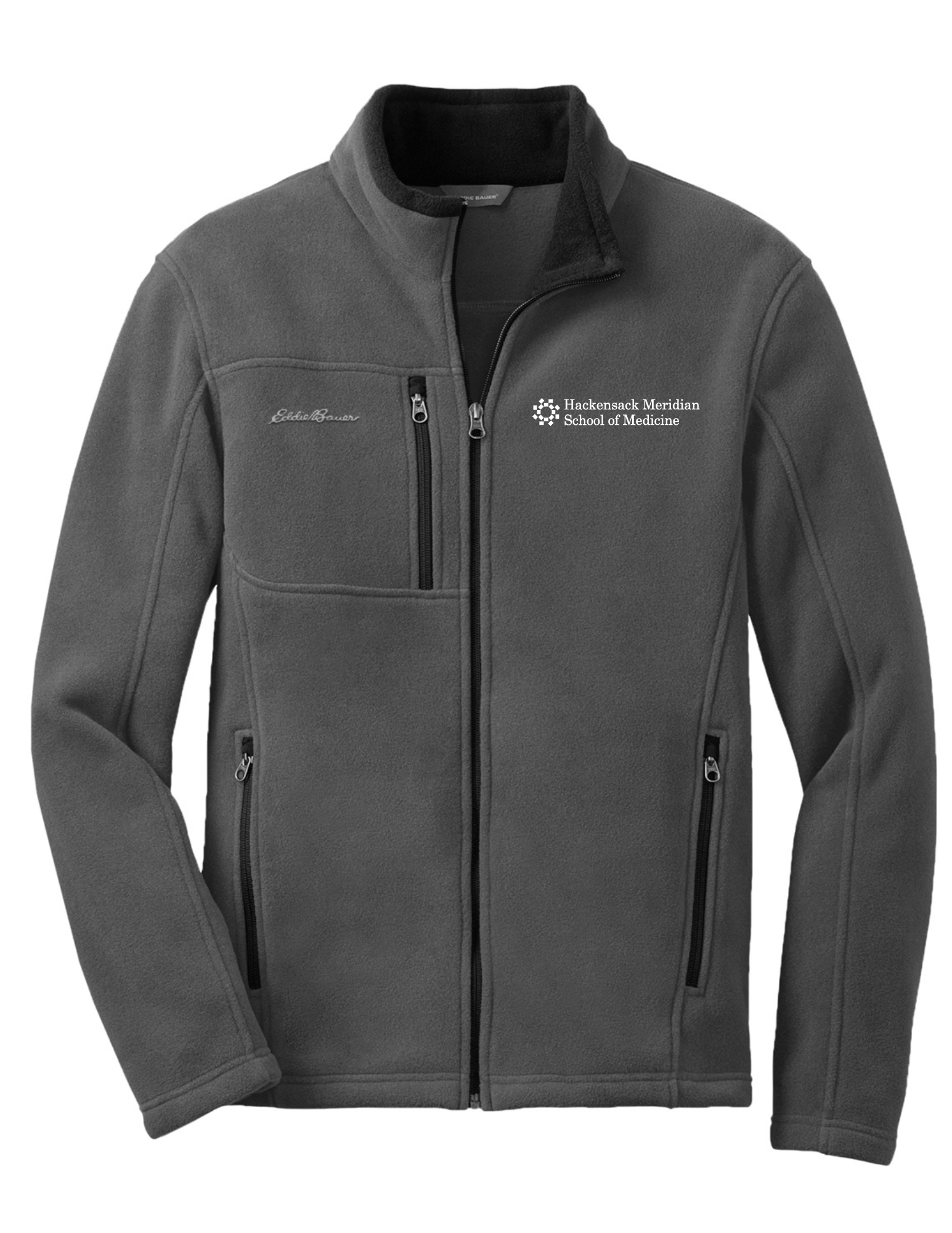 Eddie Bauer® Full-Zip Fleece Jacket with Embroidered School Logo