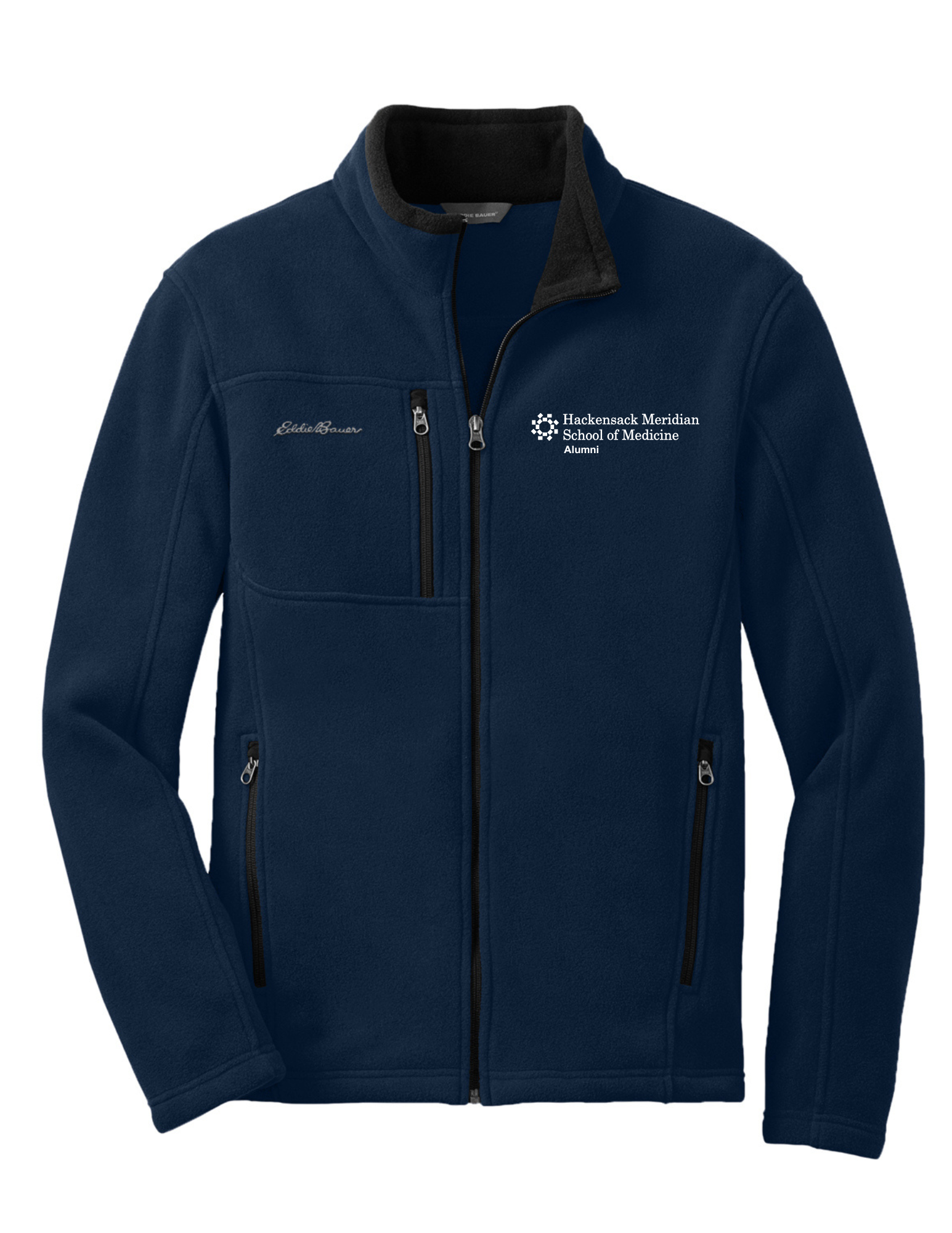 Alumni Eddie Bauer® Full-Zip Fleece Jacket with Embroidered Logo
